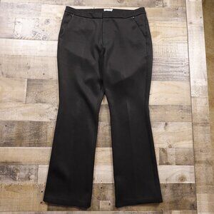 Good American Black Bootcut Pants‎ Women’s Size 16 Stretch Dress Workwear 32.5”